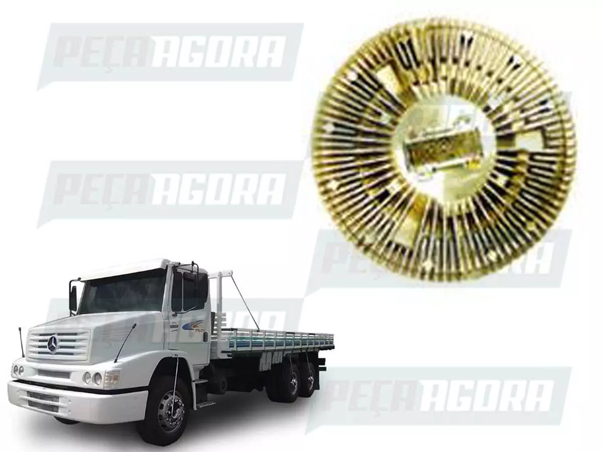 EMBREAGEM VISCOSA MB 1620L 1622L ELETRICO 2423 2428 MERCEDES BENZ (9062001723E)