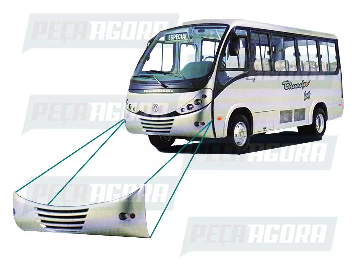 PARACHOQUE FRONTAL VW NEOBUS THUNDER BOY VOLKSWAGEN (02766)