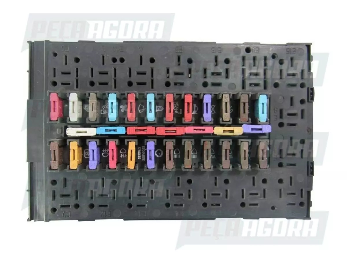 CAIXA DE FUSIVEL PARA IVECO DAILY 3510 3512 4012 4910 4912 5912 6012 7012 2.8 TD