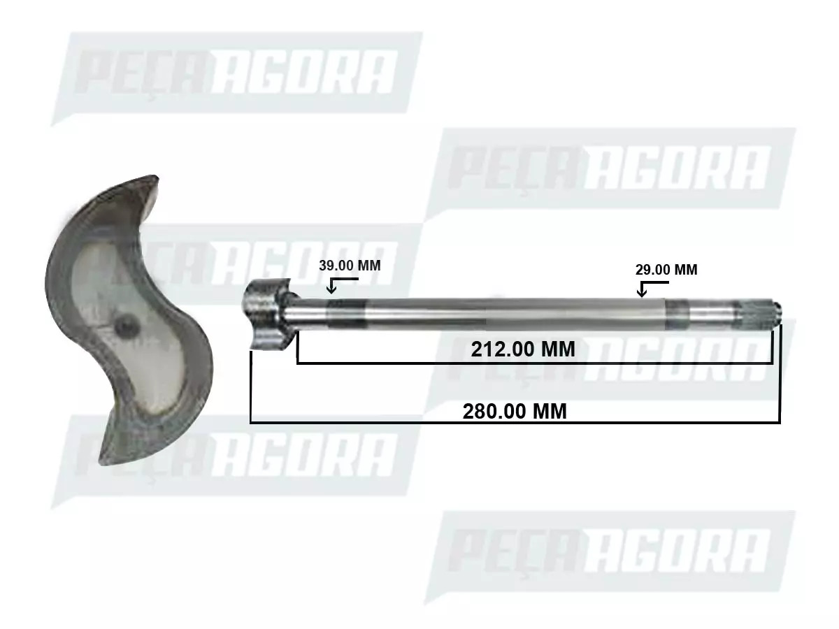 EIXO S TRAS ESQ (3834230736.)