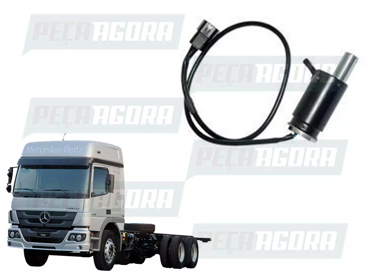 VALVULA REDUZIDA CAMBIO COM RABICHO MODELO WABCO MB 2423 2425 2428 1725 2429 L26