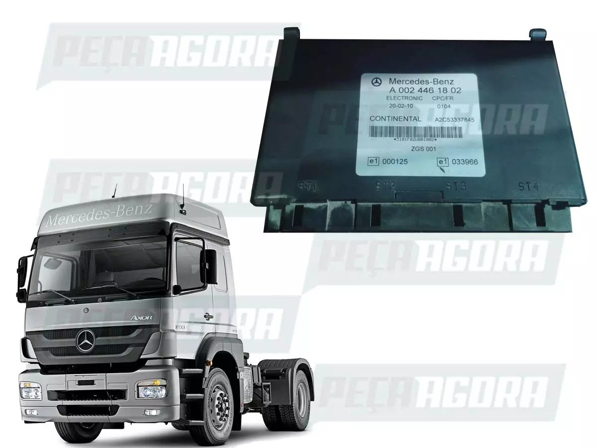 MODULO ELETRONICO CONTROLE CABINE MB AXOR ATEGO ACELLO TODOS (0024461802)