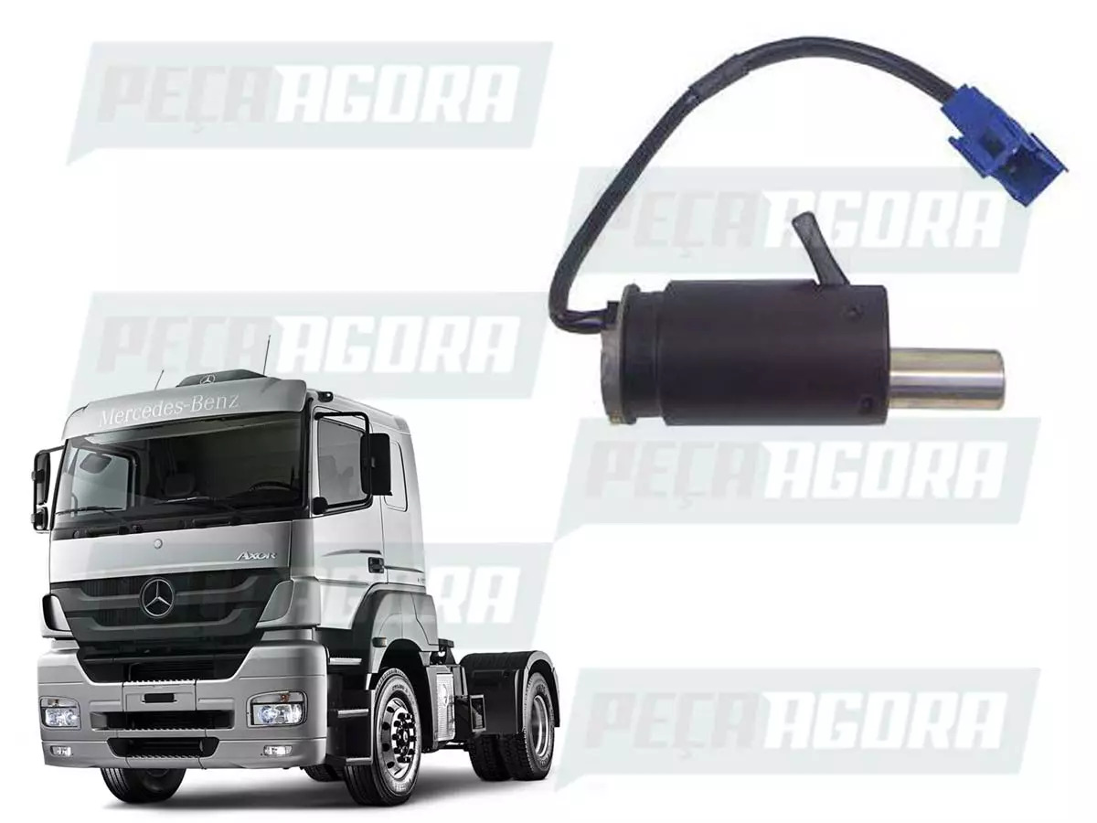 VALVULA REDUZIDA CAMBIO COM RABICHO MB AXOR ATEGO ACTROS 1944 1938S 24V (9415400