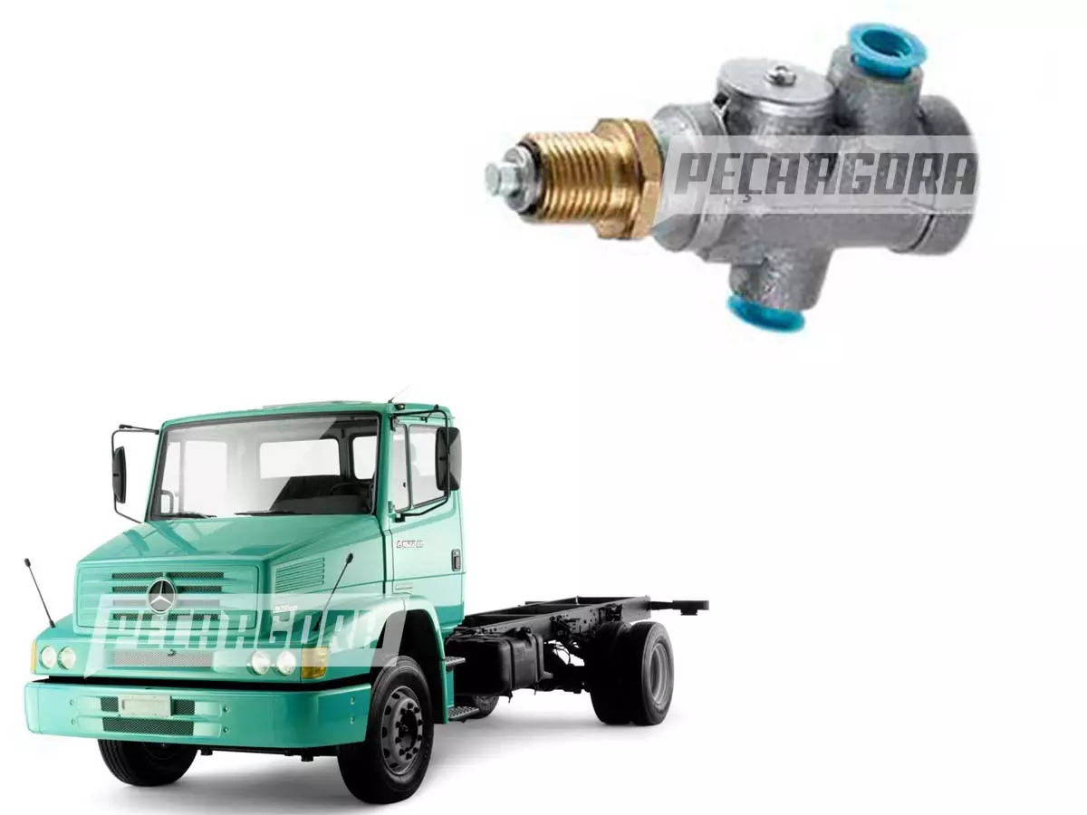 VALVULA PONTO NEUTRO CAIXA MB 1728 2423 l1622 l1624 2003 EM DIANTE MERCEDES BENZ