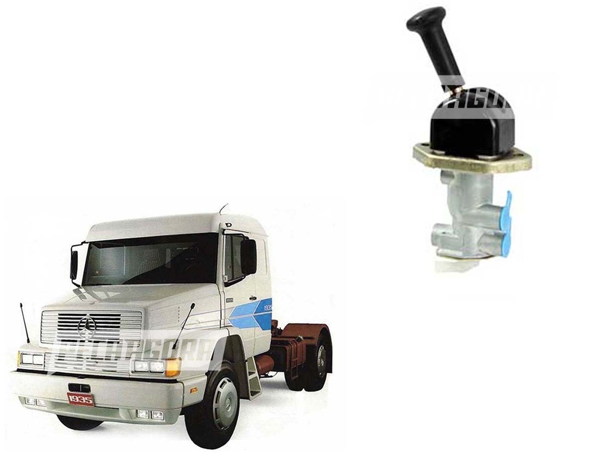 MANECO VALVULA FREIO MAO 2 VIAS MB 1314 1317 1933 VW 690 6140 11130  (3504307009