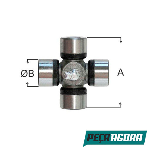 CRUZETA CARDAN APLICACAO DIVERSAS BASCULANTES (513400X)