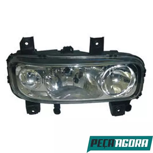 FAROL PRINCIPAL LENTE LISA DIREITO MB MERCEDES BENZ ATEGO (9738202361.)