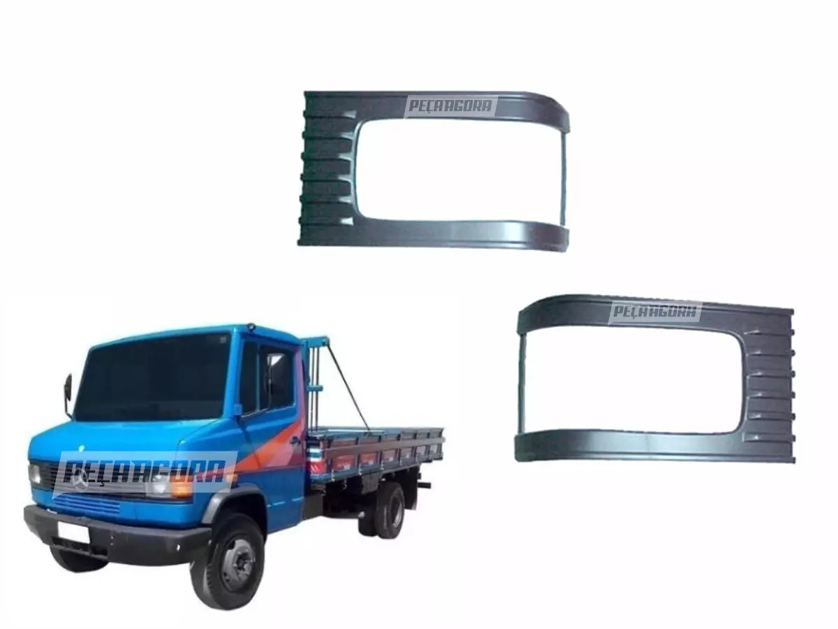 PAR ARO PLASTICO FAROL LD LE MB MERCEDES BENZ LN709 912 710 (P.6706900089)