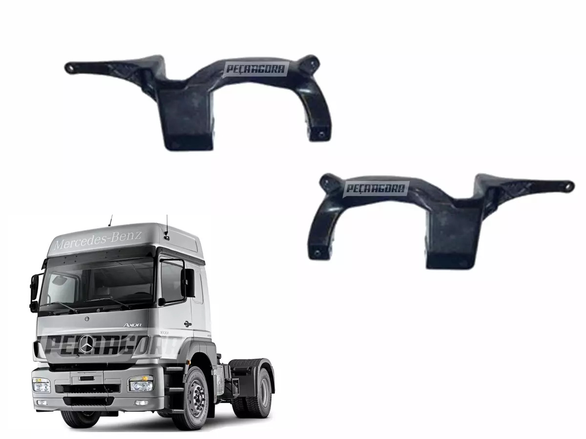 PAR SUPORTE PARACHOQUE LE LD DIANTEIRO MB   AXOR (P.9408851431)