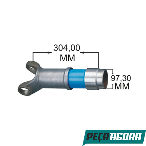 PONTUVA E LUVEIRA CARDAN PARA SCANIA P 500 (CRUZETA 5-12072X) (S626)