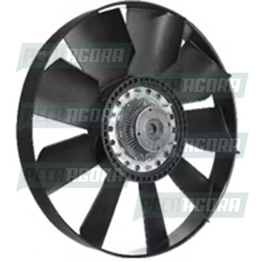 HELICE RADIADOR EMBREAGEM VISCOSA PARA IVECO STRALIS TRAKKER 380 390 410 420CV  