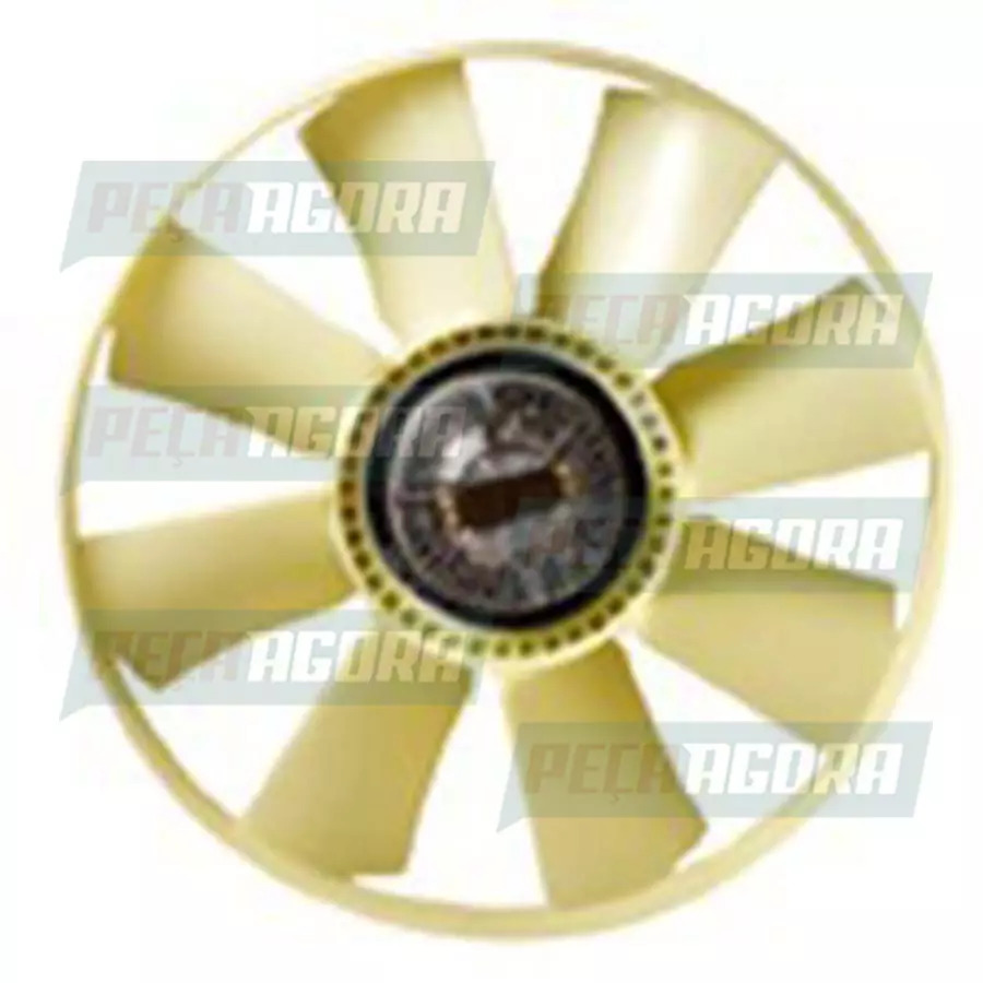 HELICE ARCO RADIADOR EMBREAGEM VISCOSA MBB AXOR OM457LA 2035S 2540 2640S 2644S 2