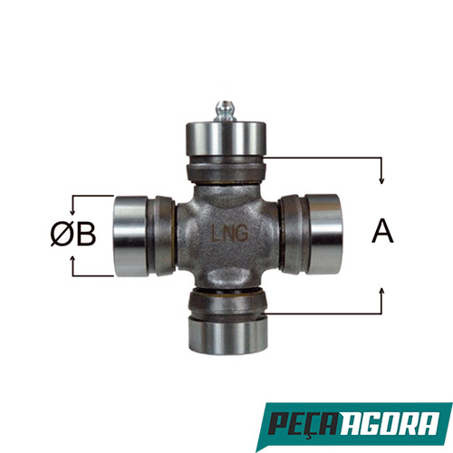 CRUZETA CARDAN A 46,10 B 27,00 MITSUBISHI L 200 ANTIGA (L801164)