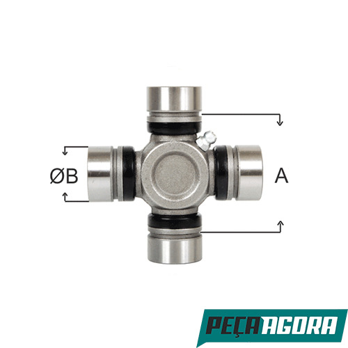 CRUZETA CARDAN A 50,10 B 29,00 TOYOTA HILUX 4X4 (L801055)