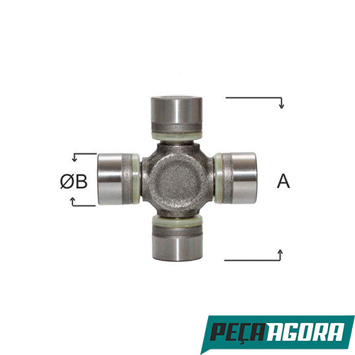 CRUZETA CARDAN A 27,00 B 82,00 FORD RANGER 4.0L GASOLINA (BF7T4635B)