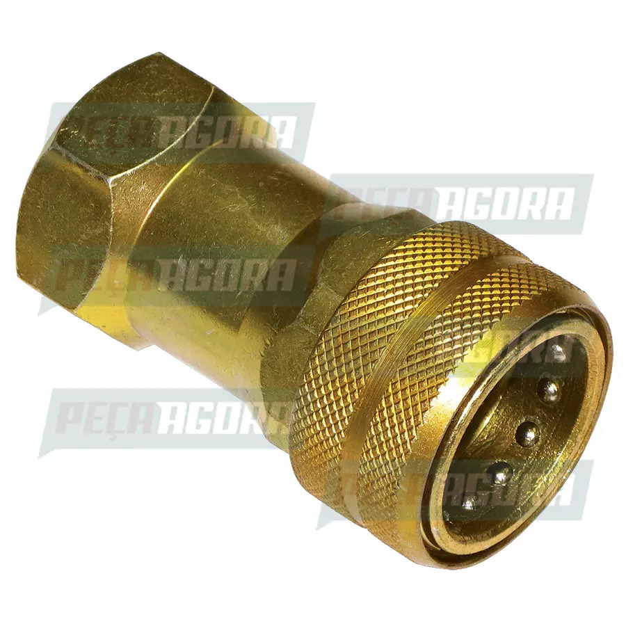 ENGATE HIDRAULICO FEMEA IDEROL ROSCA 1'' (LUB2070H)