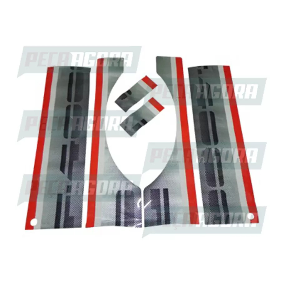 FAIXA REFLETIVA FORD F4000 1993 SS PRATA (F4000P)