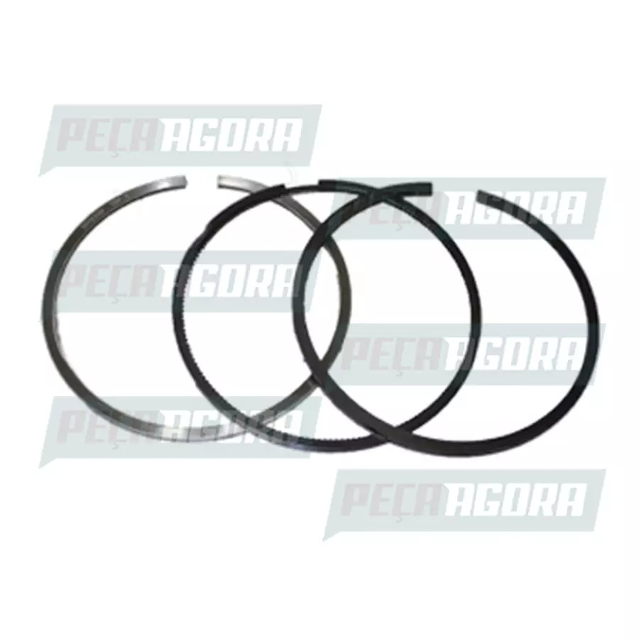 JOGO DE ANEL DO PISTAO MODELO CUMMINS ISBE 6.7 ISBE 4,5 FORD CARGO 2629E 1723E (