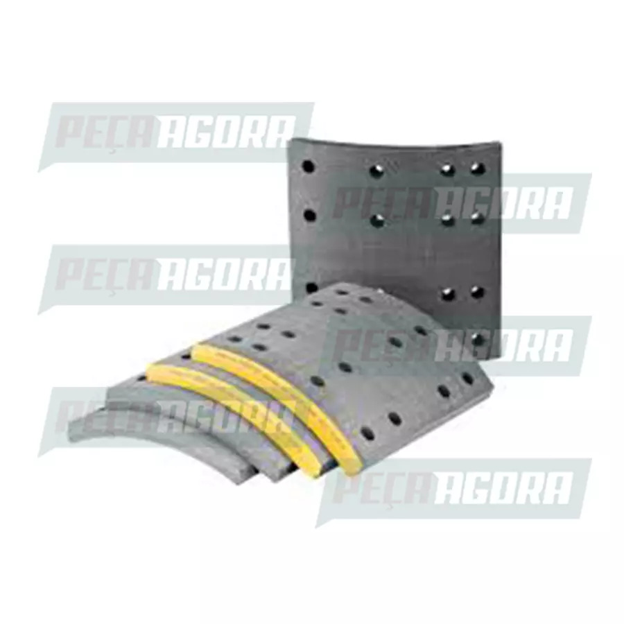 JOGO DE LONA DIANTEIRA TRASEIRA 1X VW 690 790S 7110S VOLKSWAGEN (T06698155A)