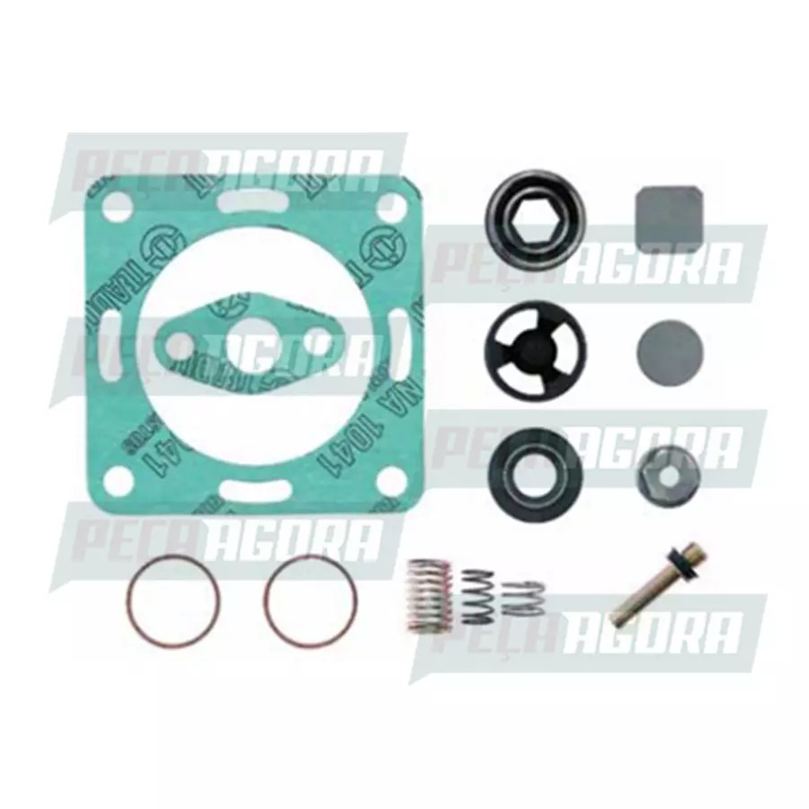 JOGO REPARO CABECOTE COMPRESSOR AR VW 690 790S 7110S FORD FB4000 (T06198301,)