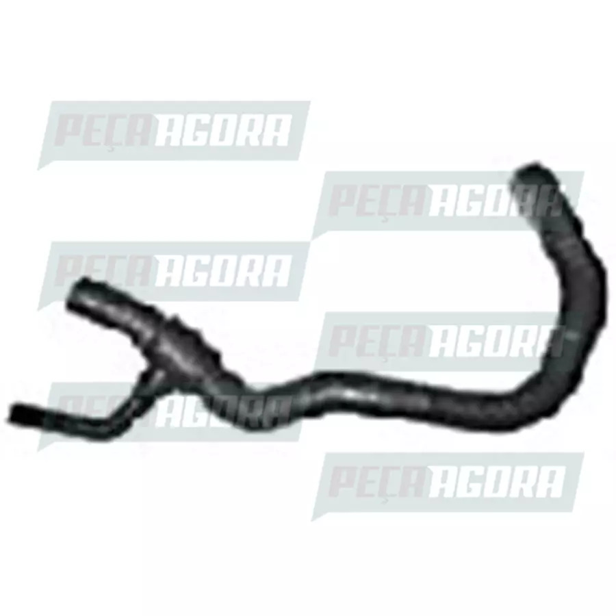 MANGUEIRA INFERIOR RADIADOR COM MOLA FORD F1000 F4000 MWM ASPIRADO (T71121073G)