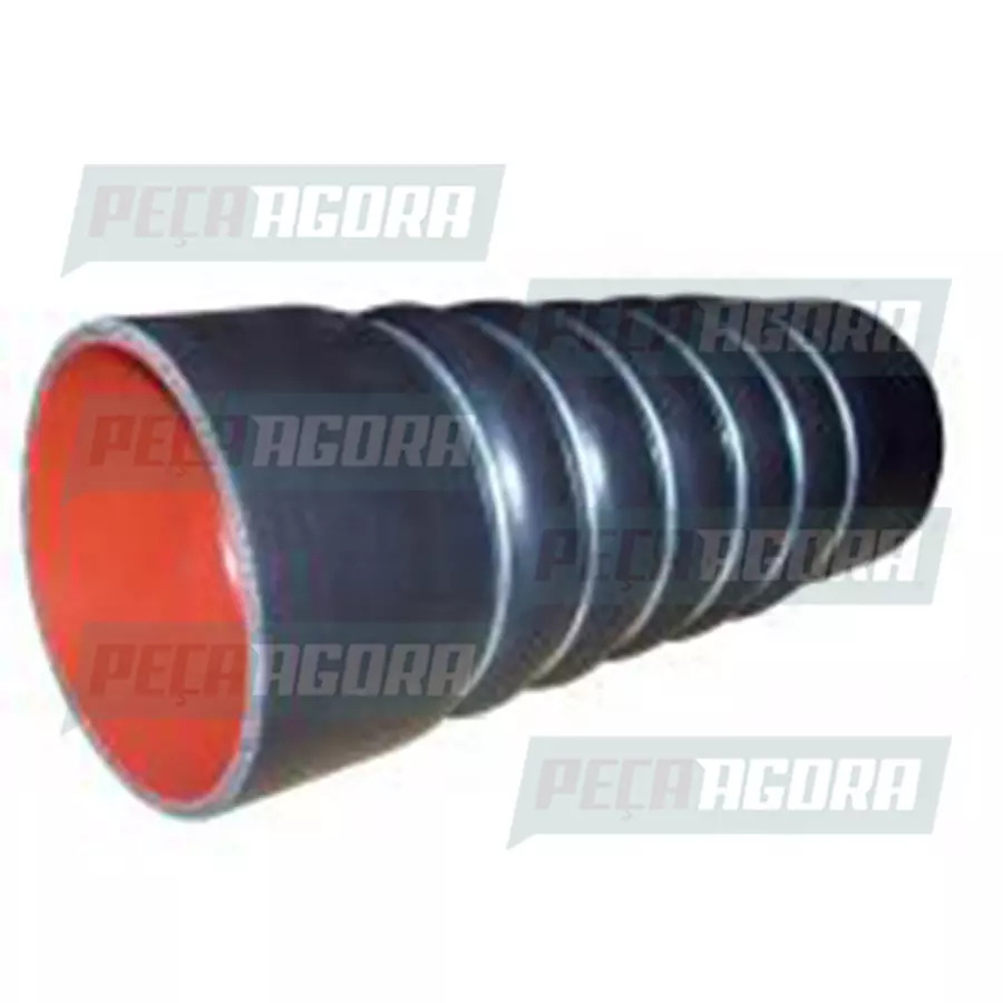 MANGUEIRA INTERCOOLER LADO QUENTE VERMELHA MB ONIBUS OF1417 OF1418 OF1722 OF1722