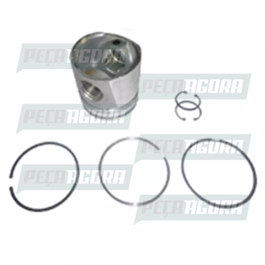 PISTAO COM ANEIS MOTOR CUMMINS BT VW FORD CARGO 814 815 915 1617 1717 F350 F4000