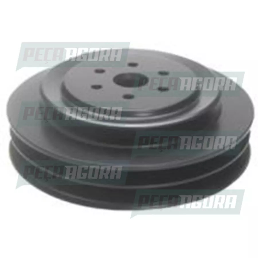 POLIA BOMBA D AGUA MB OF1620 MOTOR OM366 3 CANALETAS (3762000605,)