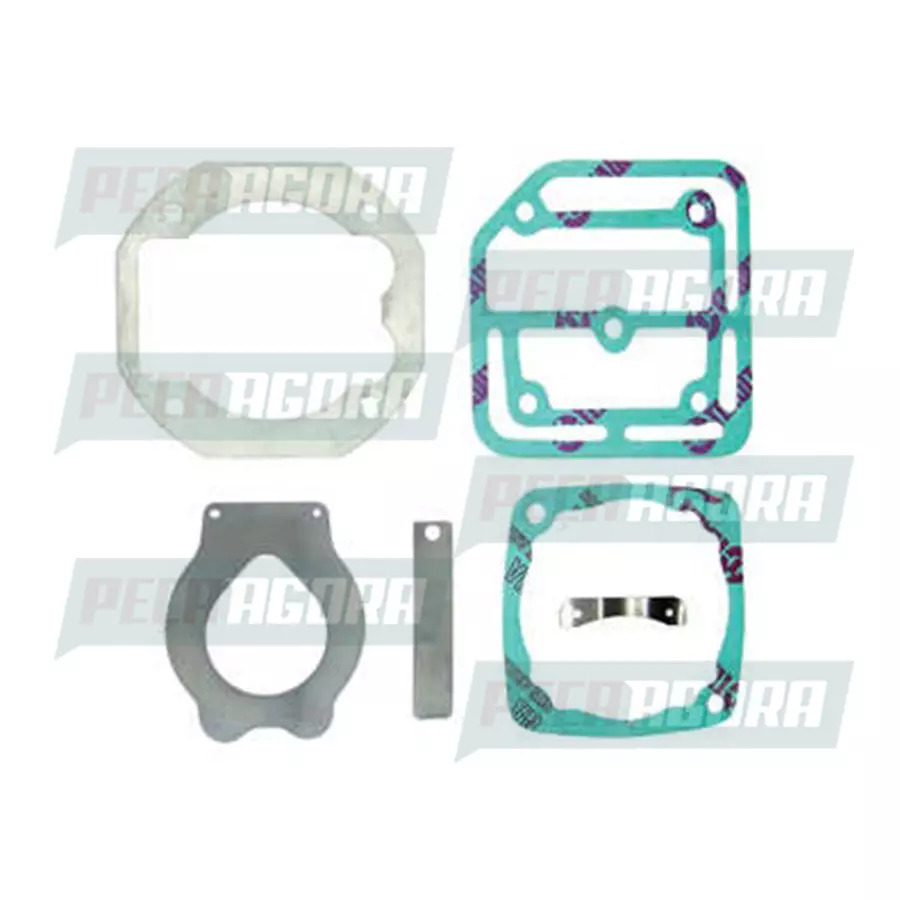 REPARO CABECOTE COMPRESSOR LK38 SISTEMA KNORR VW L80 16210 FORD B1621 16180CO 71