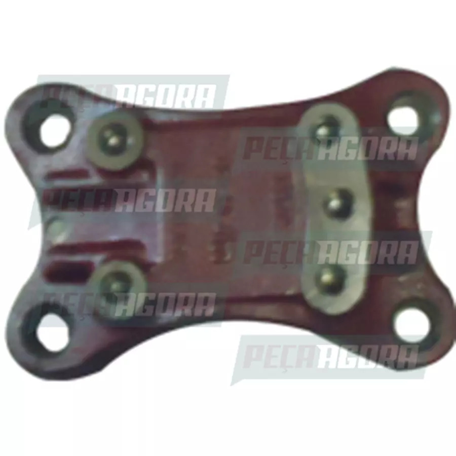 SAPATA DOS GRAMPOS COM FURO PARA AMORTECEDOR MB 1313 1513 1418 (3523250131)