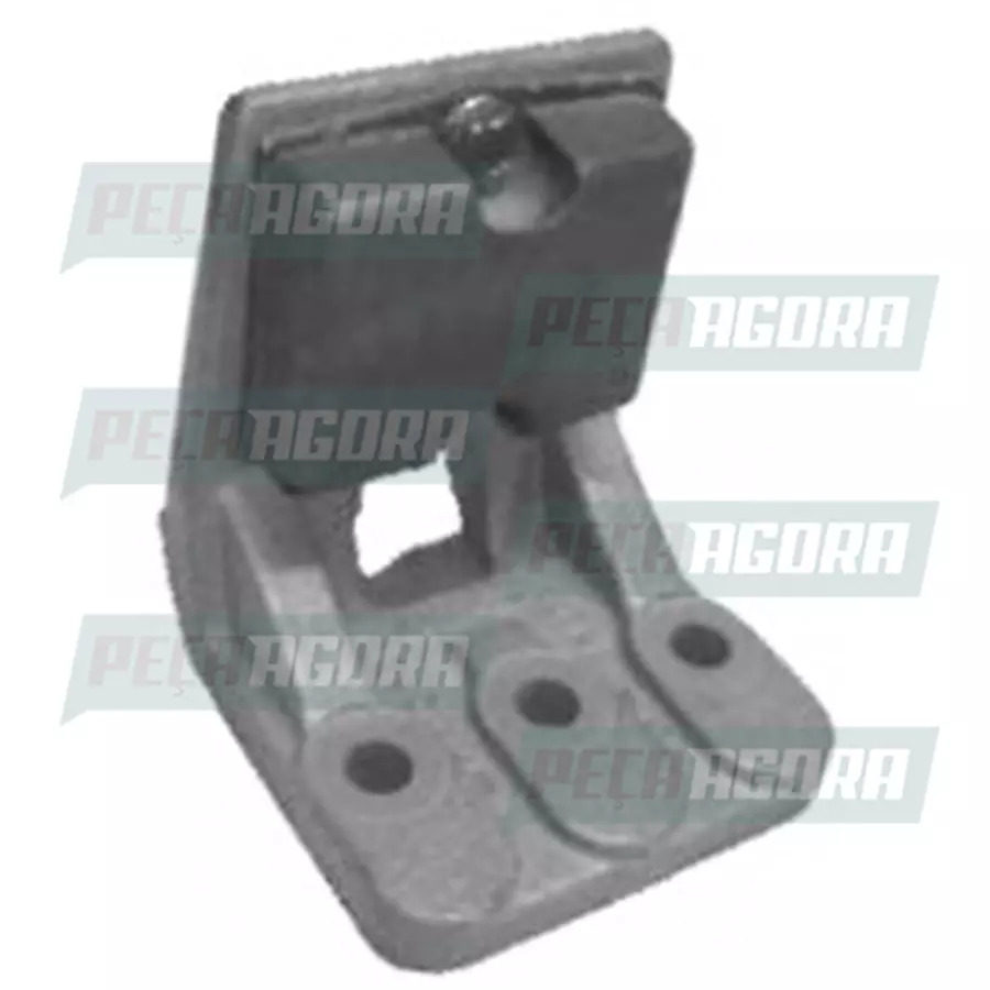 SUPORTE CONTRA FEIXE MOLA TRASEIRA COM BATENTE PARA IVECO EUROTECH EUROTRAKKER S