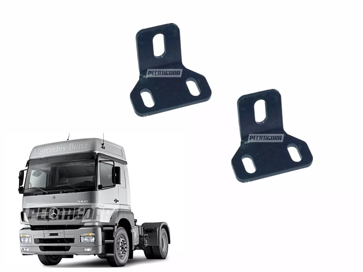 PAR SUPORTE FAROL MILHA MB AXOR TODOS (P.9418850240)