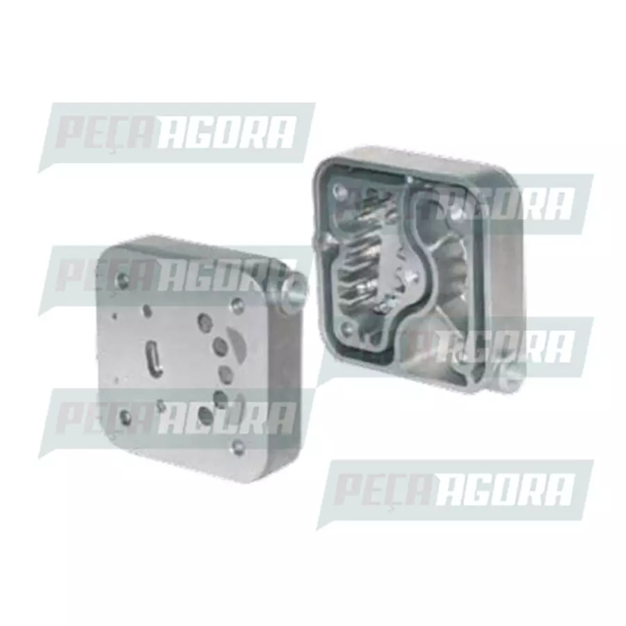 CABECOTE COMPRESSOR AR ELETRONICO 85MM MB 712C 914C 1215C OF1417 LO914 (1310909_