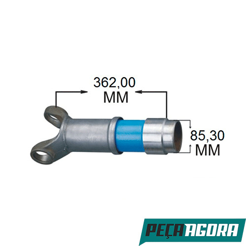 PONTUVA E LUVEIRA CARDAN (CONJUNTO) PARA SCANIA SERIE 4  (S622)