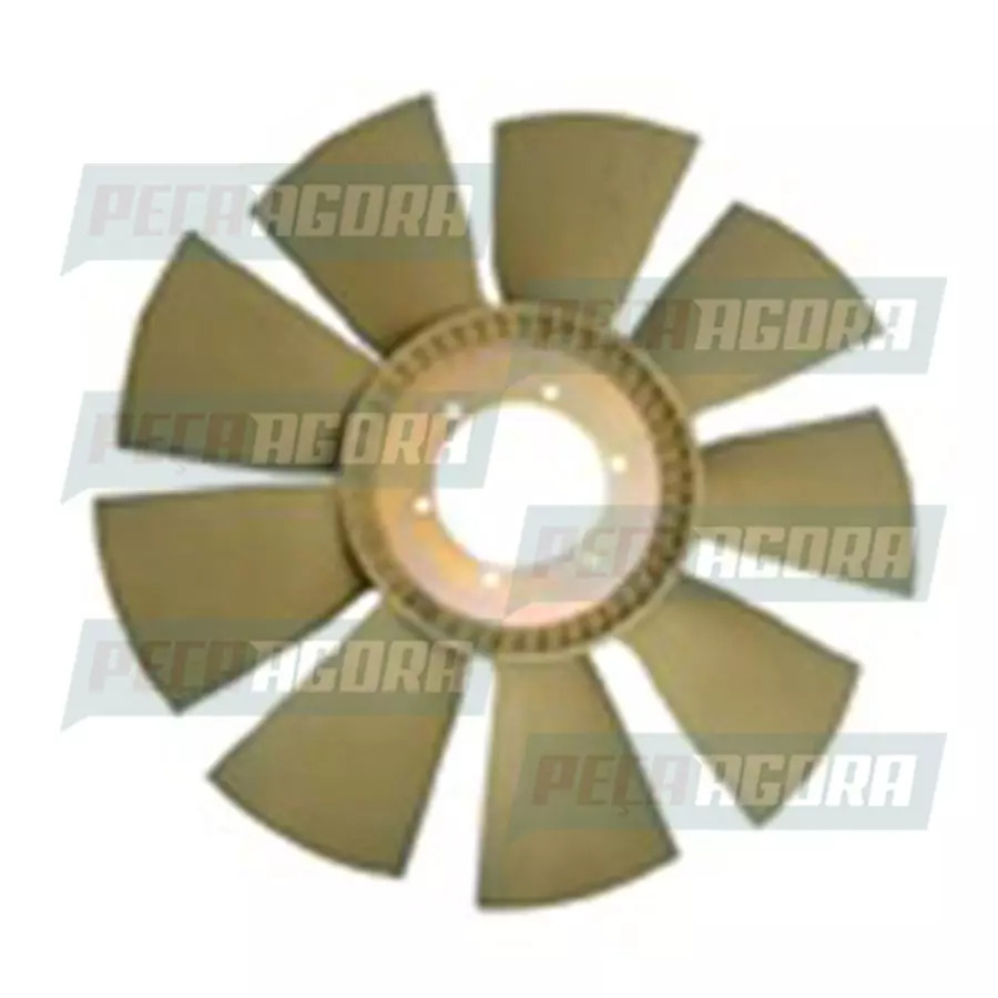 HELICE RADIADOR MOTOR 9 PAS MBB ONIBUS O500RSD O500M O500R O500 O500U OH1518 OH1