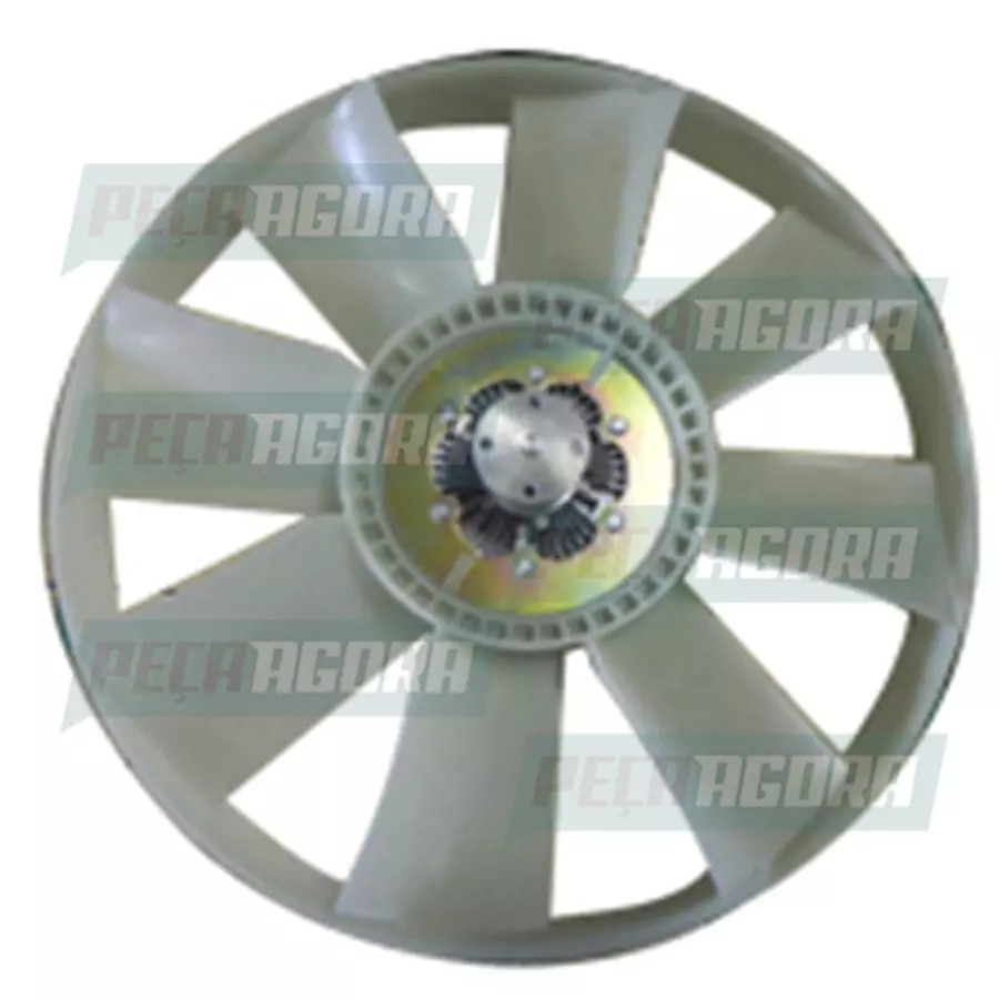 HELICE COM VISCO PLASTICA ARCO RADIADOR MBB 2423 2428 1632 1632 (SO O VISCO VA18