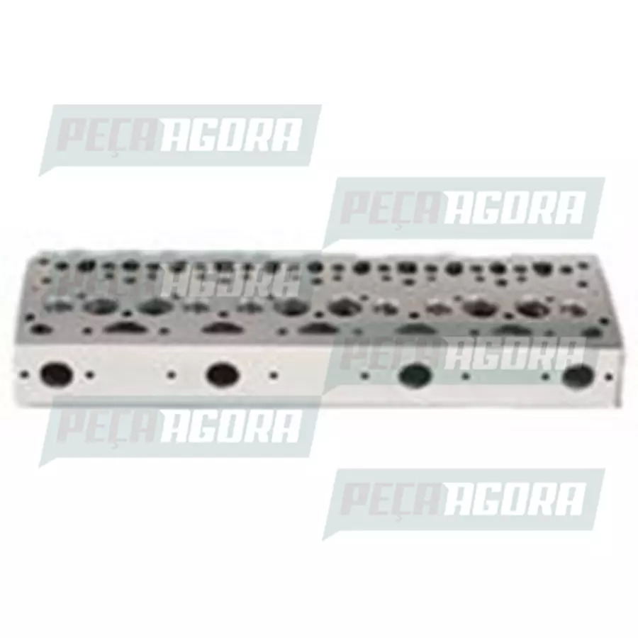 CABECOTE MOTOR 30 GRAUS MBB OM366A 1218 1418 1618 1621 ATE 1995 TURBO E ASPIRADO