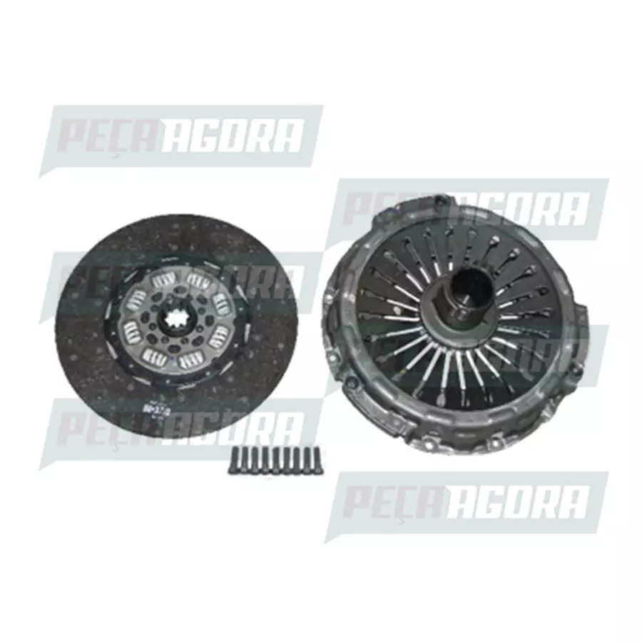 KIT EMBREAGEM 365MM SOBRE TUBO GUIA FORD CARGO 1722E 2422E CABINE NOVA 2011 DIAN