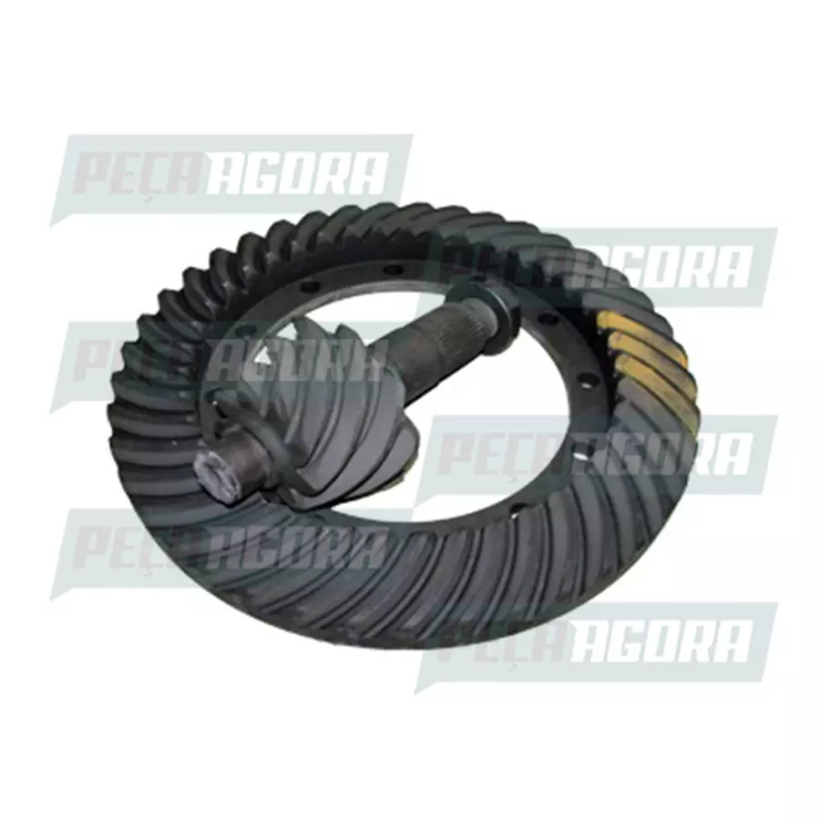 COROA PINHAO 41X9 DIFERENCIAL RS155 MS155 RAT 4.56 ONIBUS 17240 RODOVIARIO MOTOR