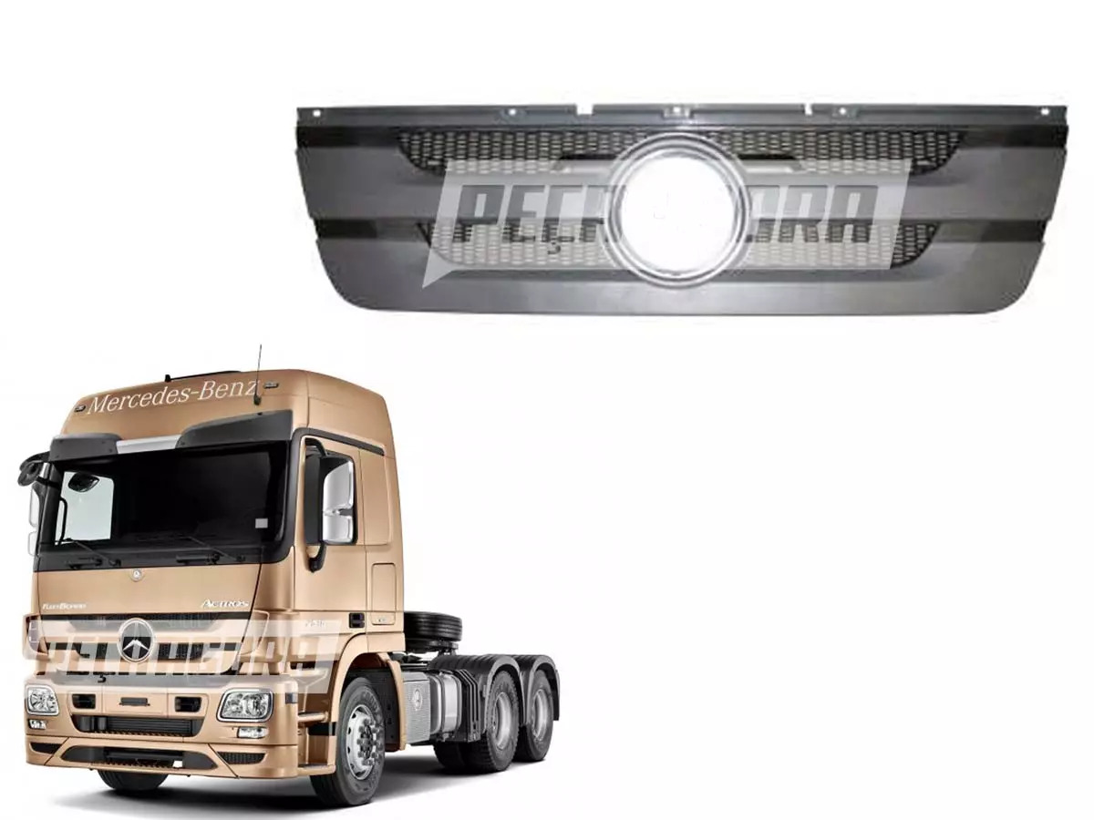 GRADE DIANTEIRA MB MERCEDES BENZ ACTROS TETO BAIXO (9437501418,)