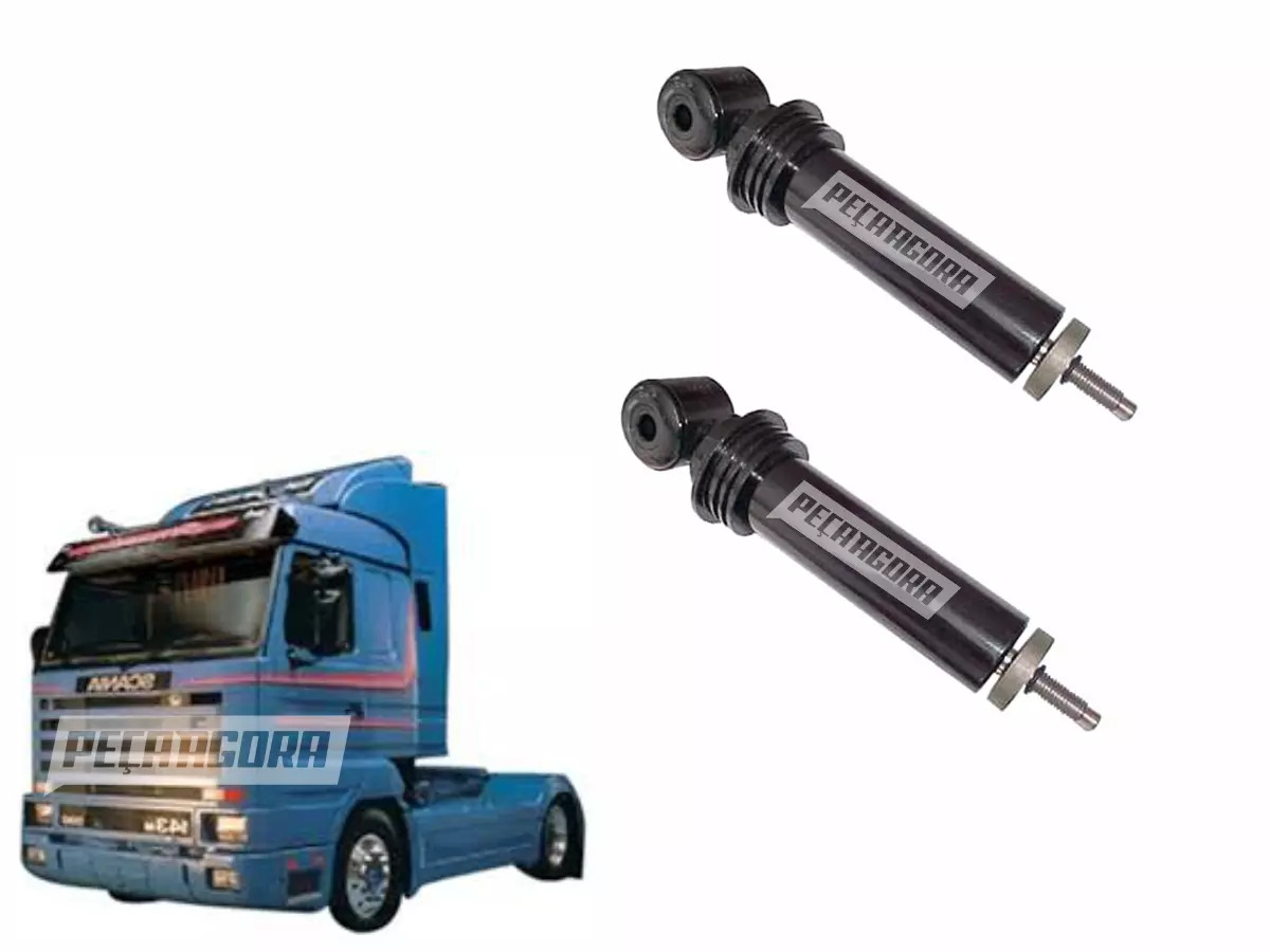 PAR AMORTECEDOR CABINE PARA SCANIA 113R TRASEIRO 112 113 CARA CHATA (K.1340581)