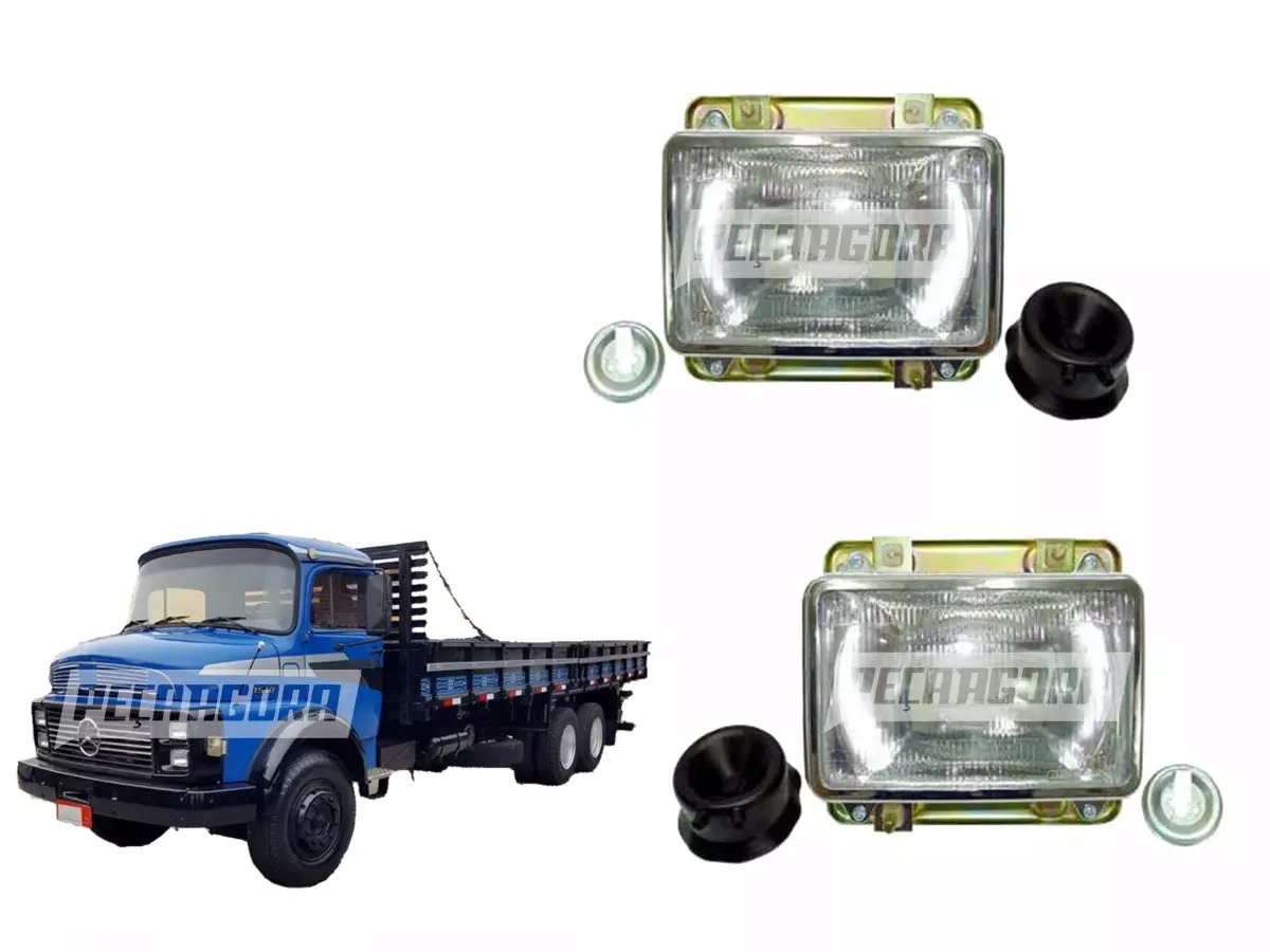 PAR FAROL ALTO COM ARO MB   TODOS CARA PRETA  (P.3318209261)