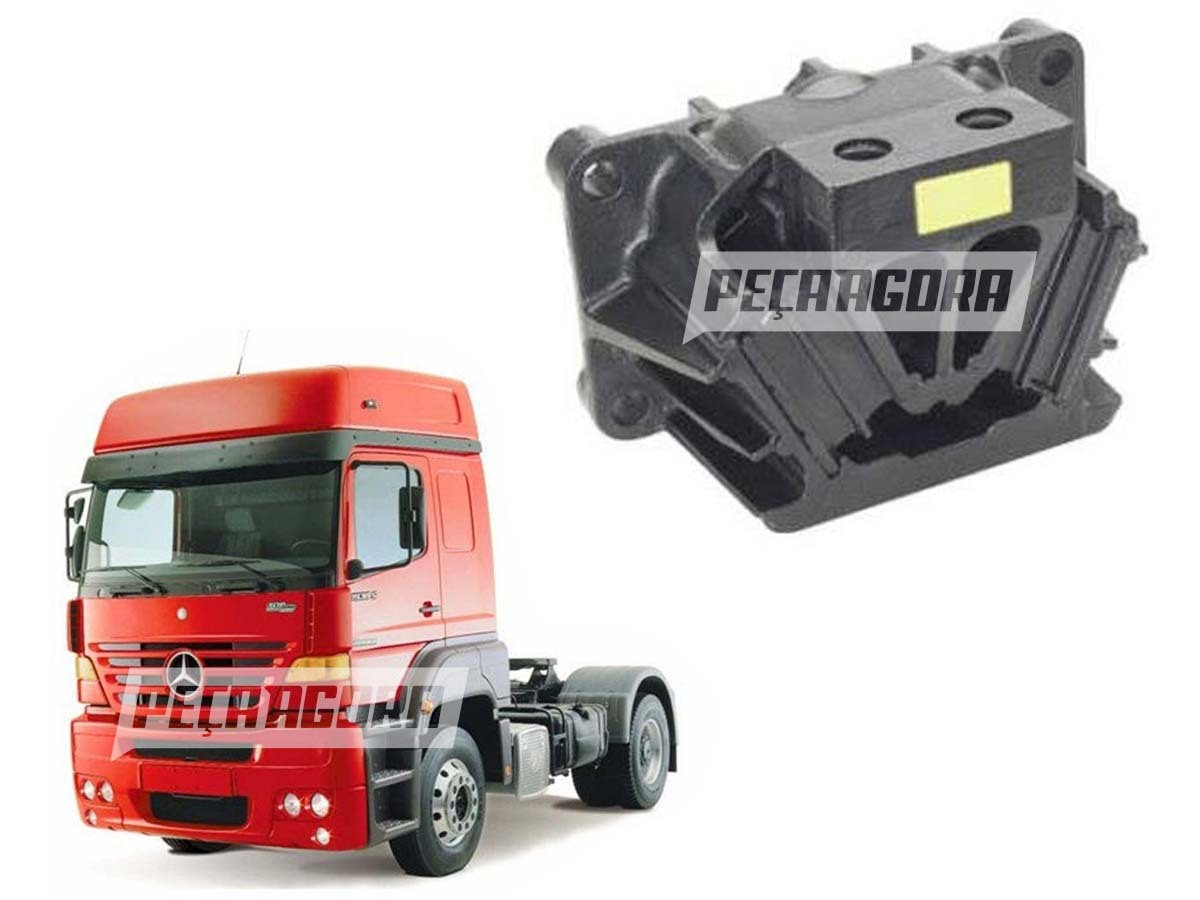 COXIM TRASEIRO MOTOR CAMBIO MB 1938 1944S OM457 MERCEDES BENZ (6282400717)