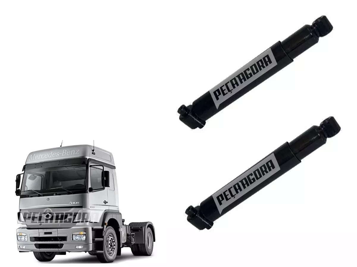 PAR AMORTECEDOR SUSPENSAO EIXO TRASEIRO MB 3344 3340 4140 MERCEDES BENZ (P.95832