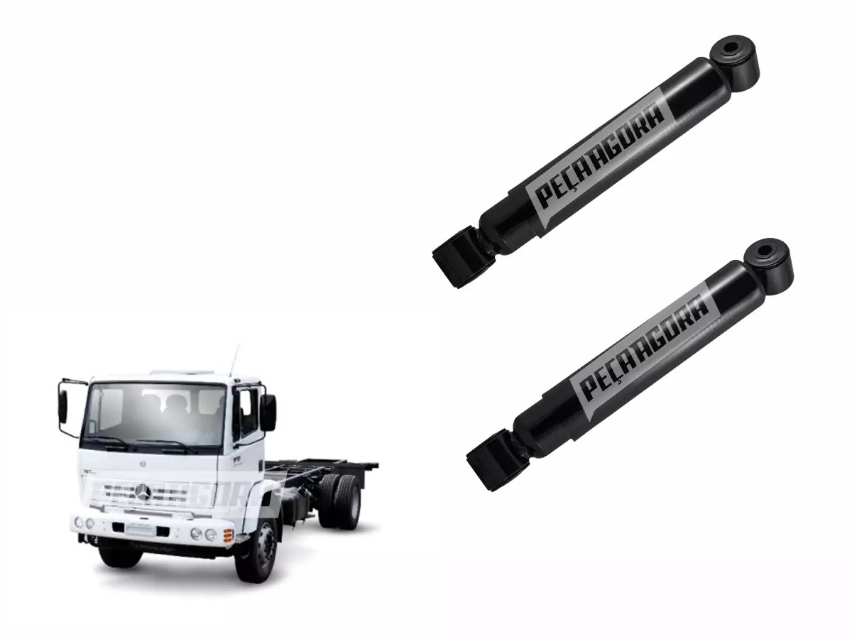 PAR AMORTECEDOR SUSPENSAO TRASEIRA MB ATEGO ATRON 1215C 1318  (P.6953267000)