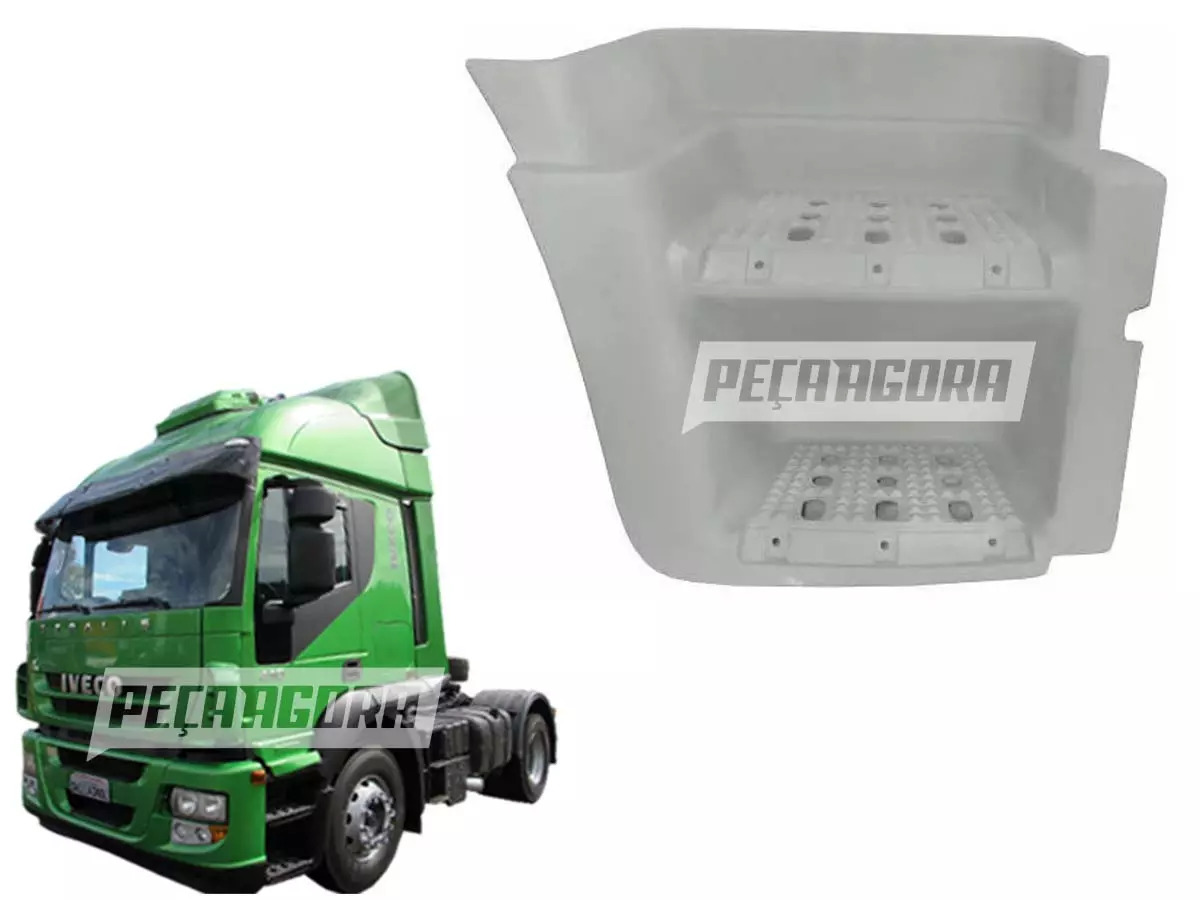 ESTRIBO INFERIOR PARA IVECO STRALIS TODOS LD DIREITO ATE 2014 EXCETO HIWAY COR P