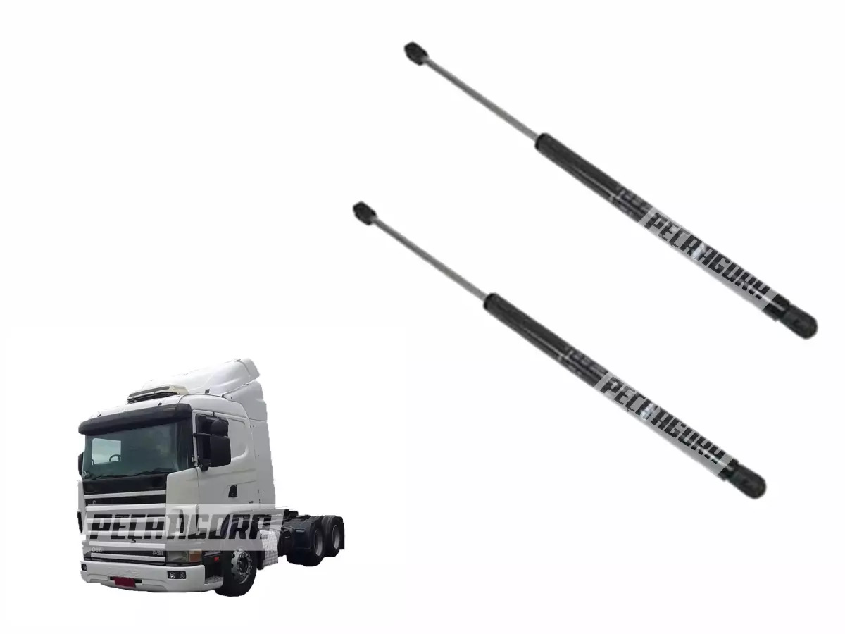 PAR AMORTECEDOR GRADE MOLA GAS GRANDE PARA SCANIA P94 114C 124 (P.1306492)