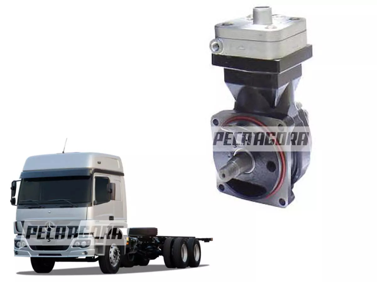 COMPRESSOR DE AR MB AXOR 1933 2428 2533 2825 2831 ATEGO 1315 1418 1518 1725 1728