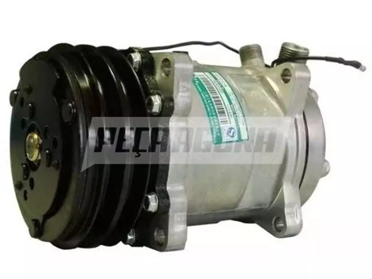 COMPRESSOR MODELO 5H14 8 ORELHAS 24V POLIA 2A 132 MM UNIVERSAL R134A (RC600027)