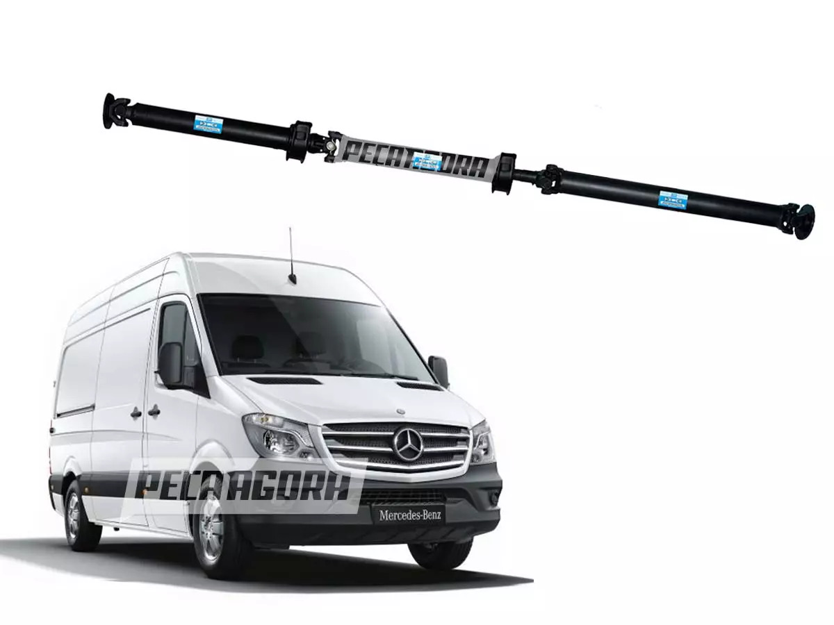 CARDAN COMPLETO 2700MM 3 PARTES MB SPRINTER 324 309CDI 311CDI 313CDI 315CDI (906